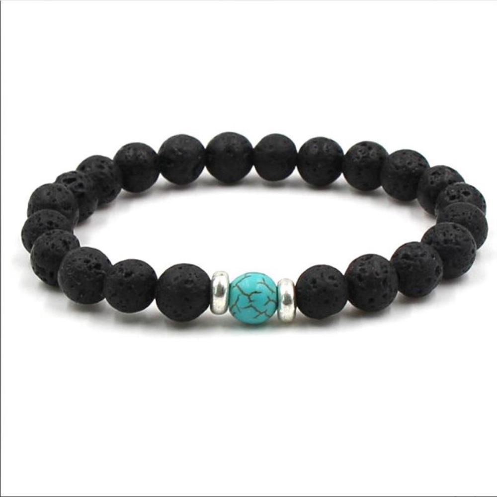 Genuine LAVA rocks bracelet